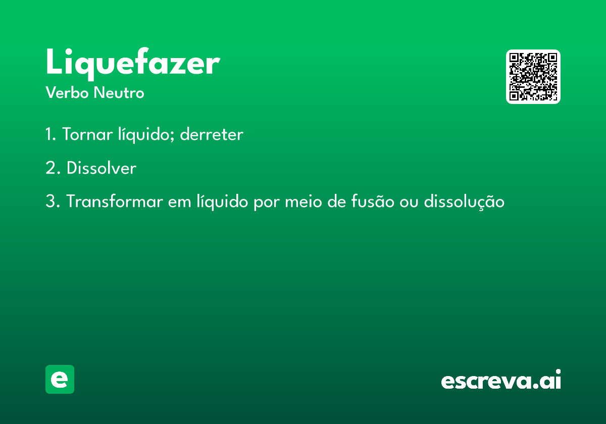 liquefazer