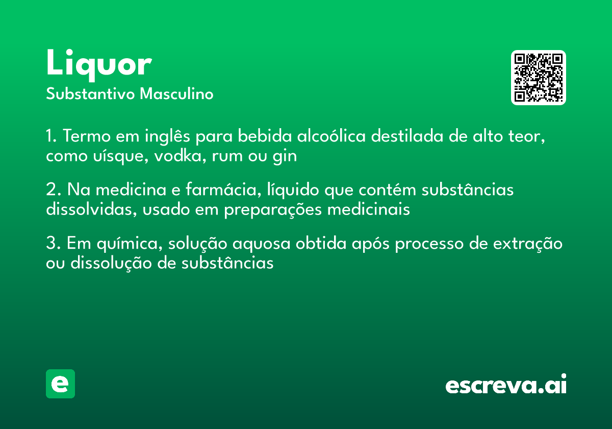 liquor