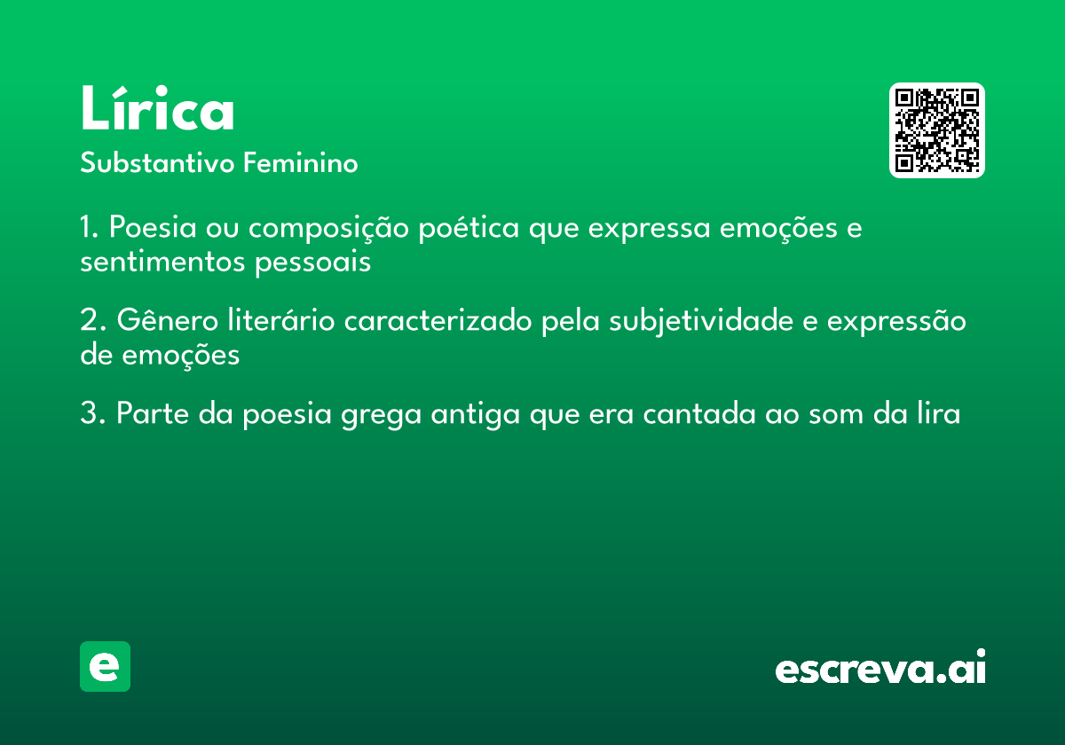 lírica