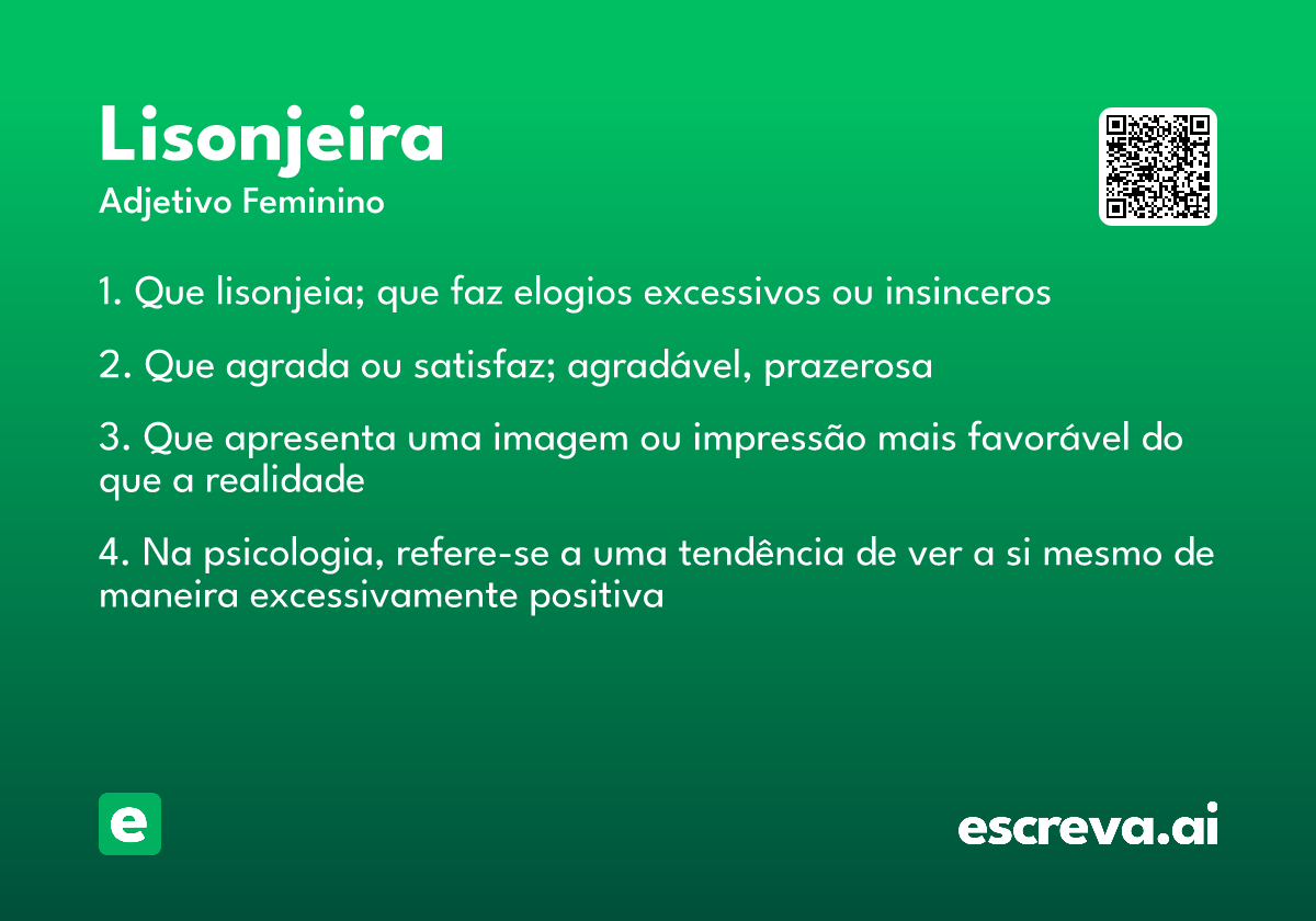 lisonjeira