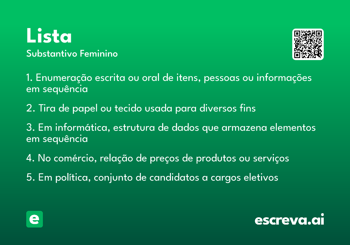 lista