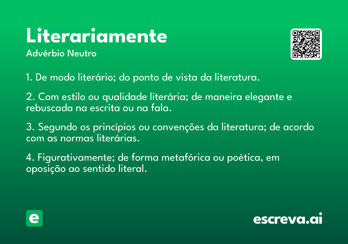 literariamente