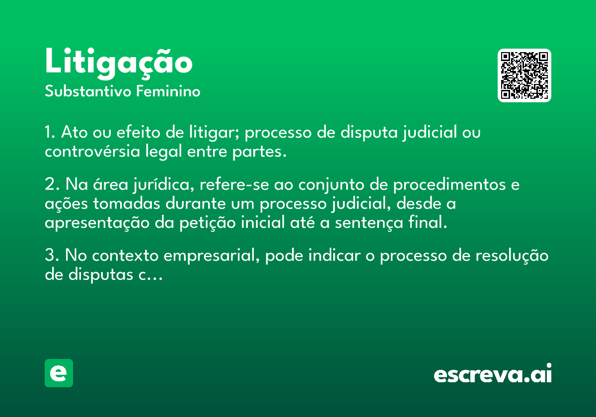 litigação