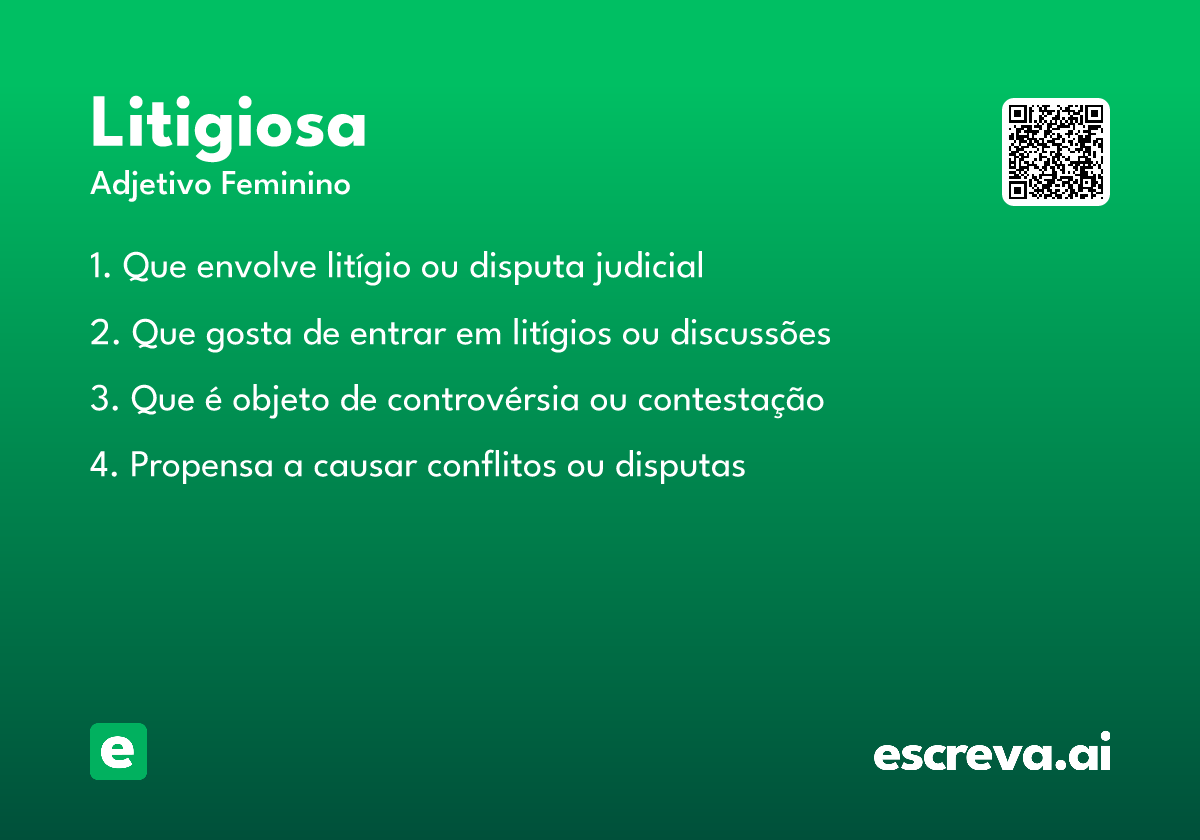 litigiosa