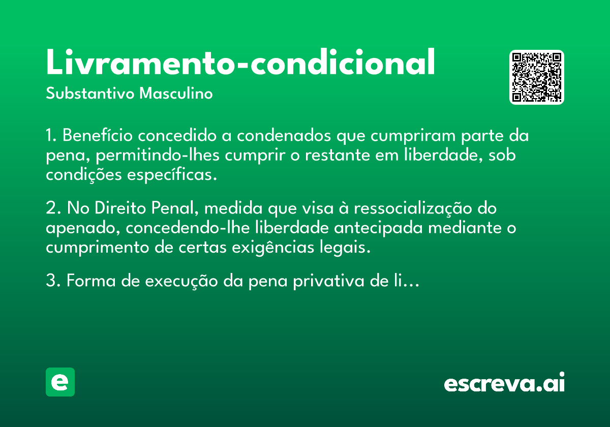 livramento-condicional