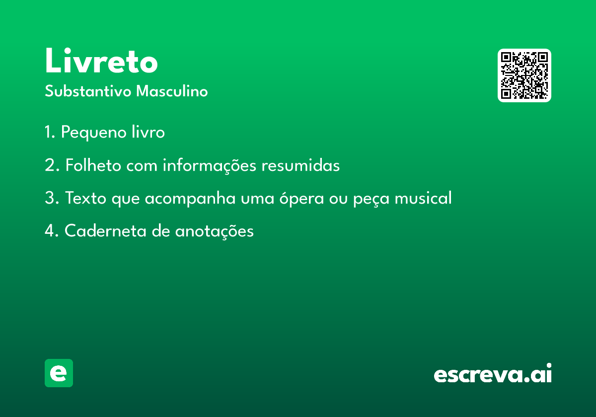 livreto