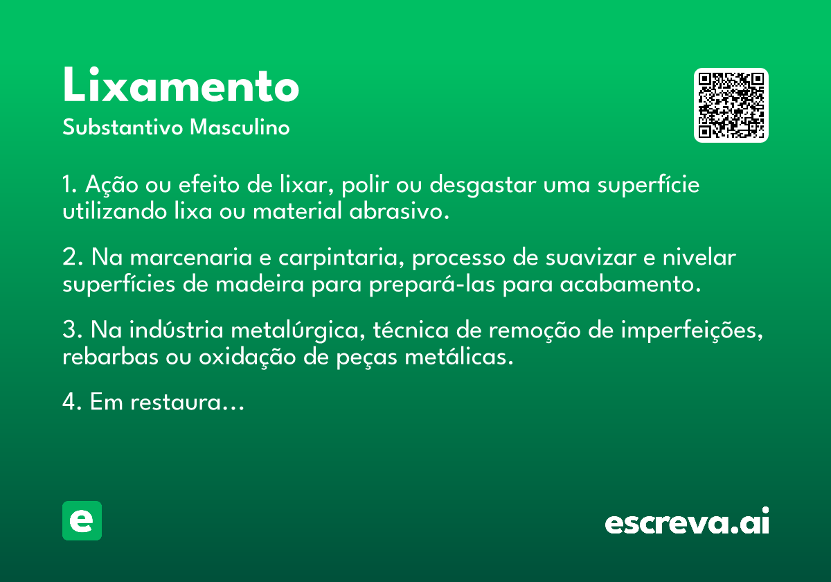 lixamento