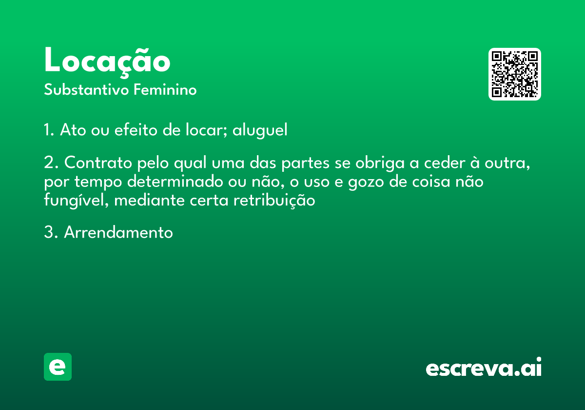 locação