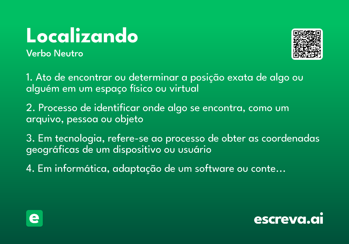 localizando