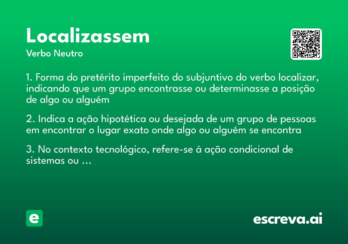 localizassem