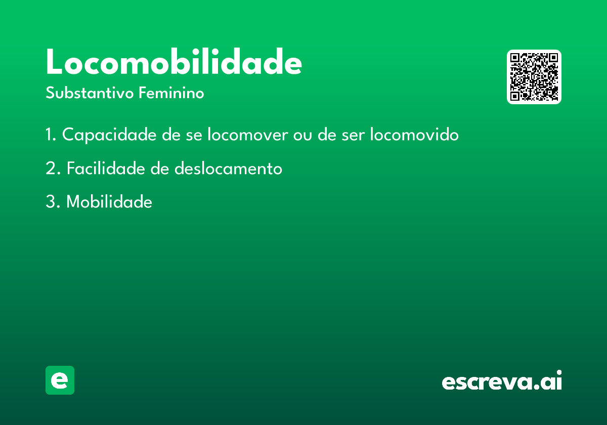 locomobilidade