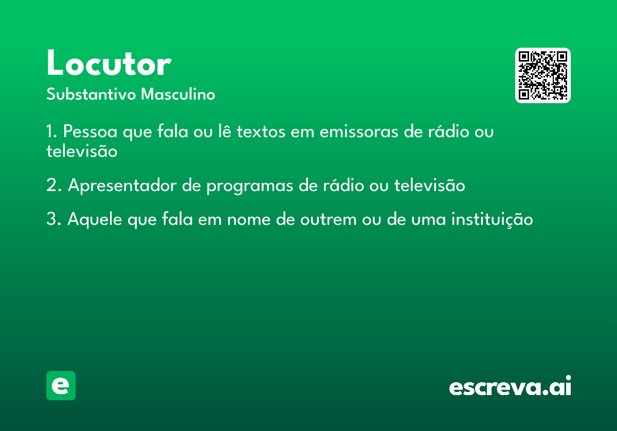 locutor