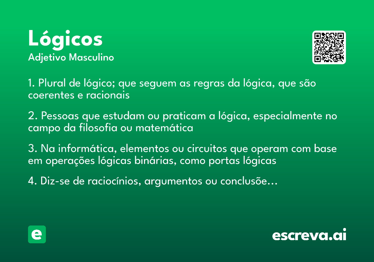 lógicos