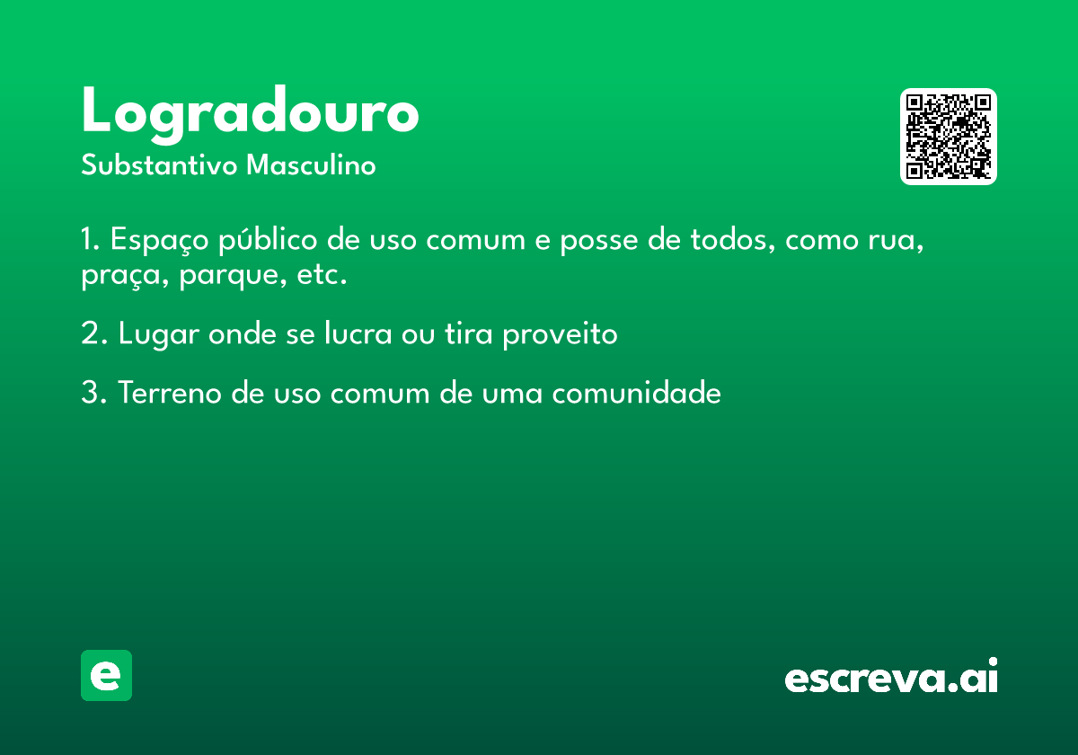 logradouro