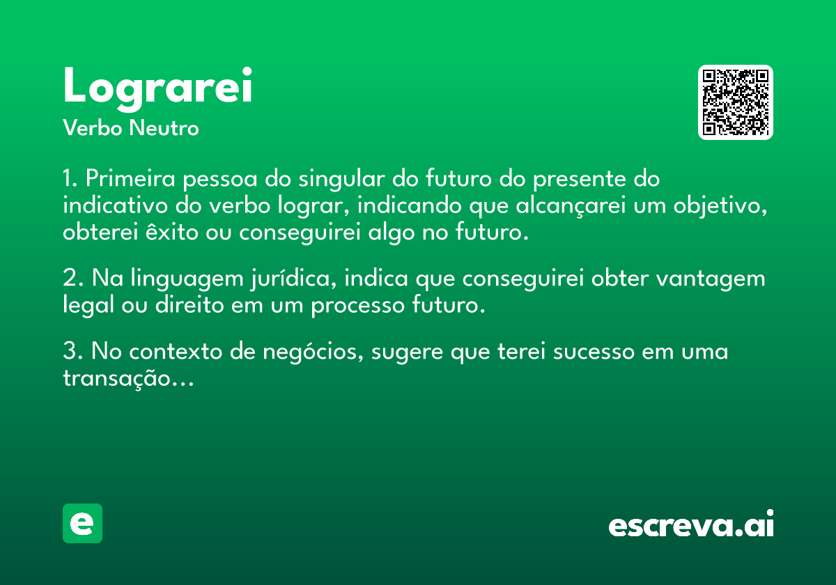 lograrei