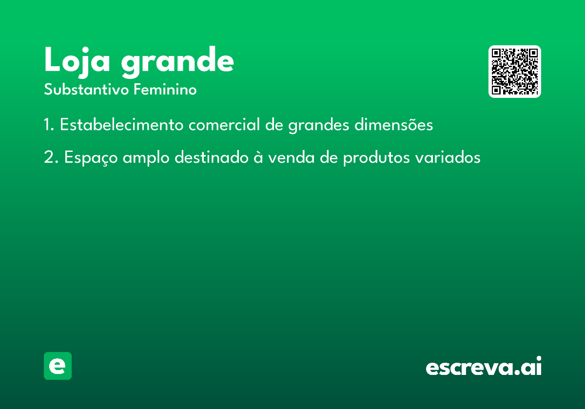 loja grande