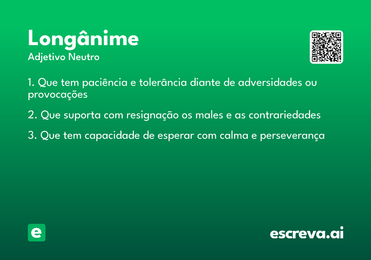 longânime