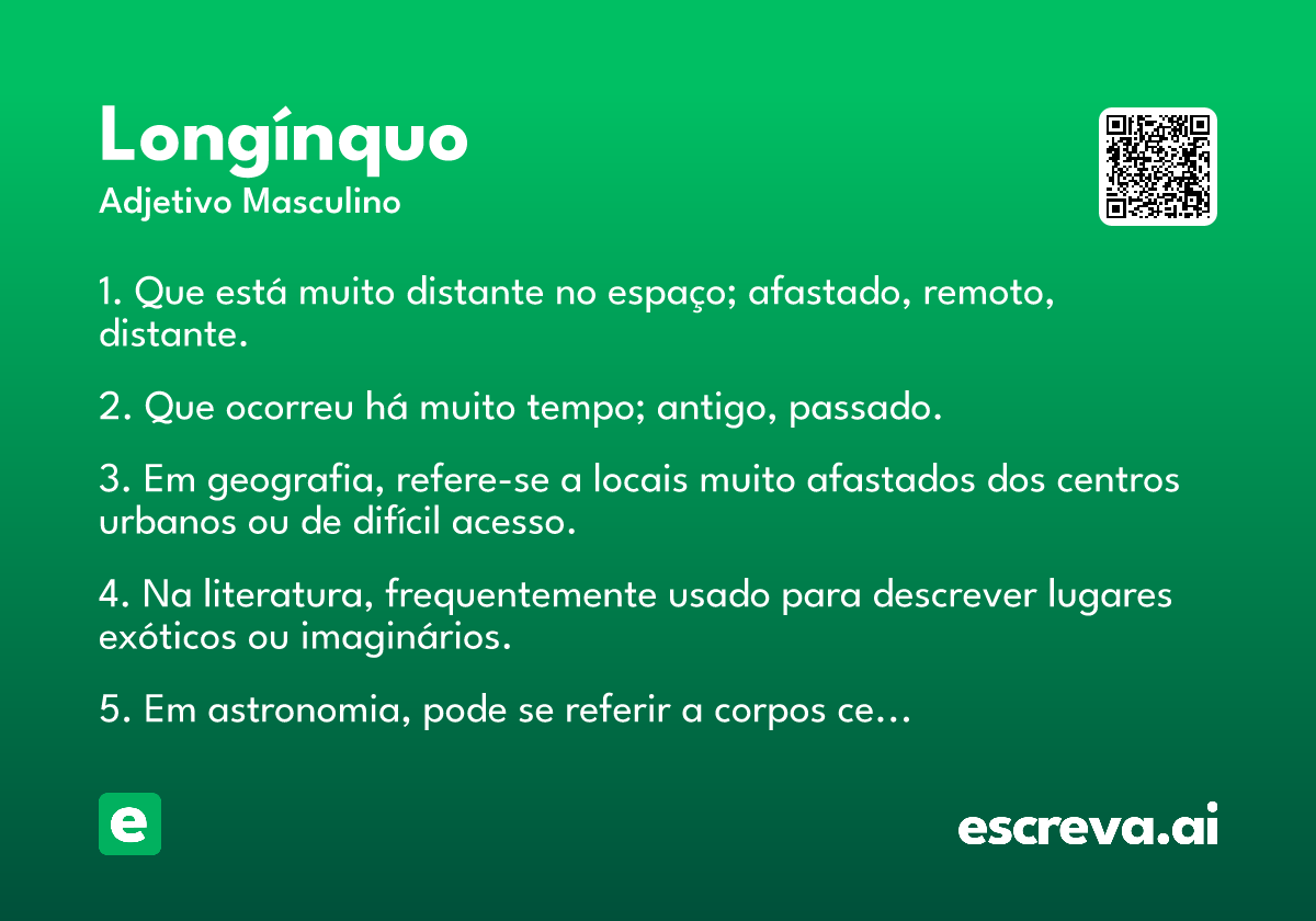 longínquo