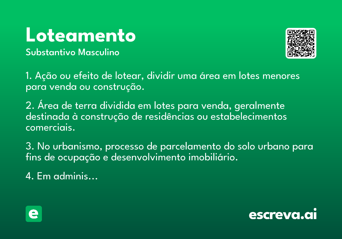 loteamento