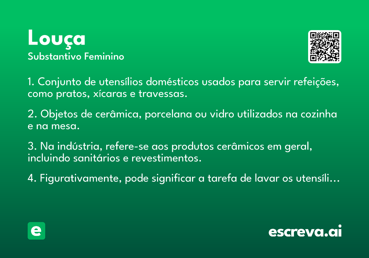 louça