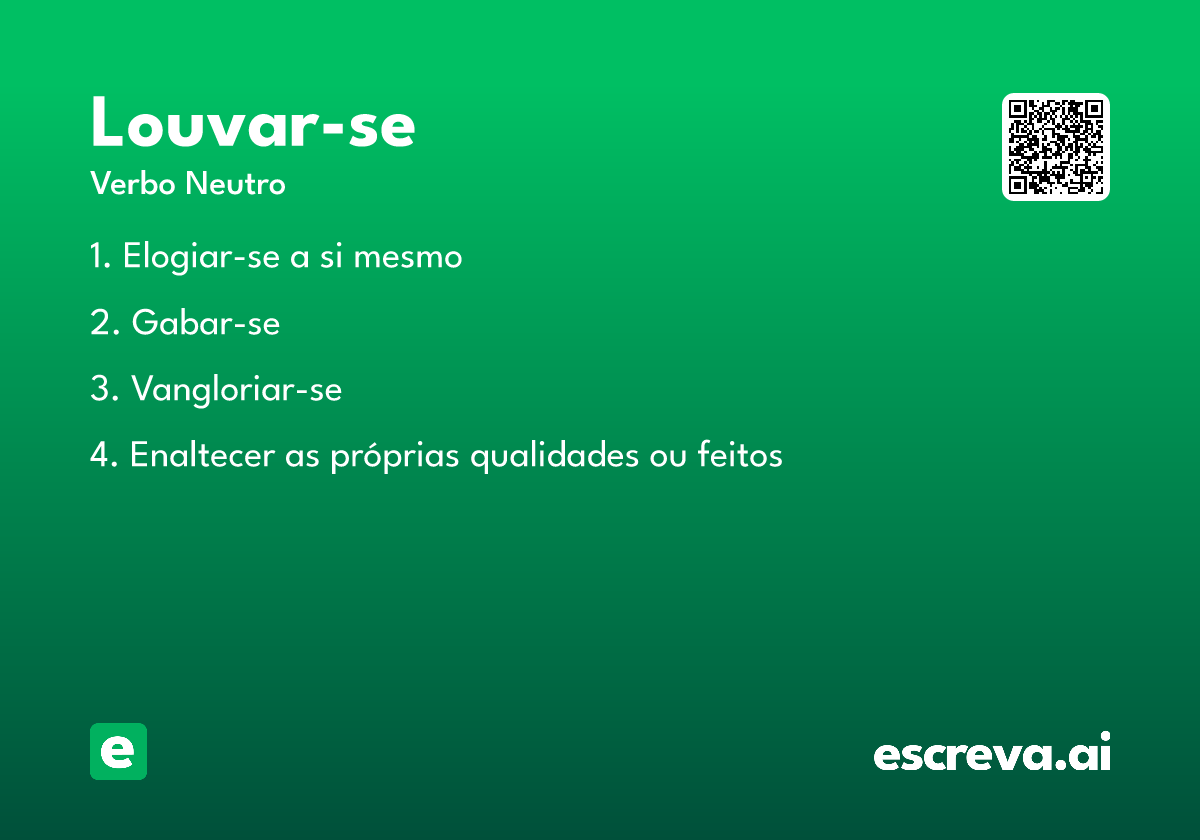 louvar-se
