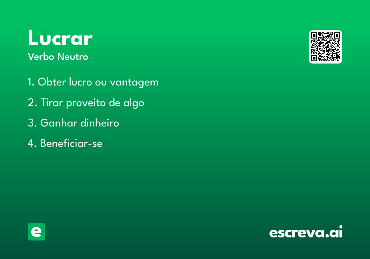 lucrar