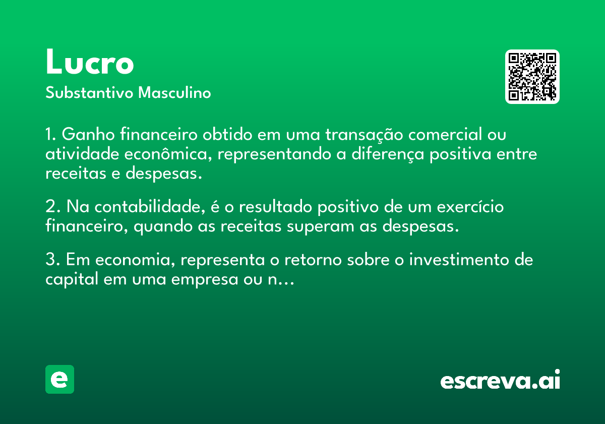 lucro