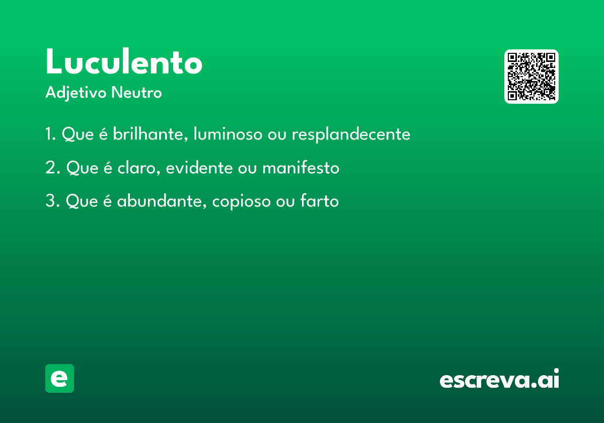 luculento