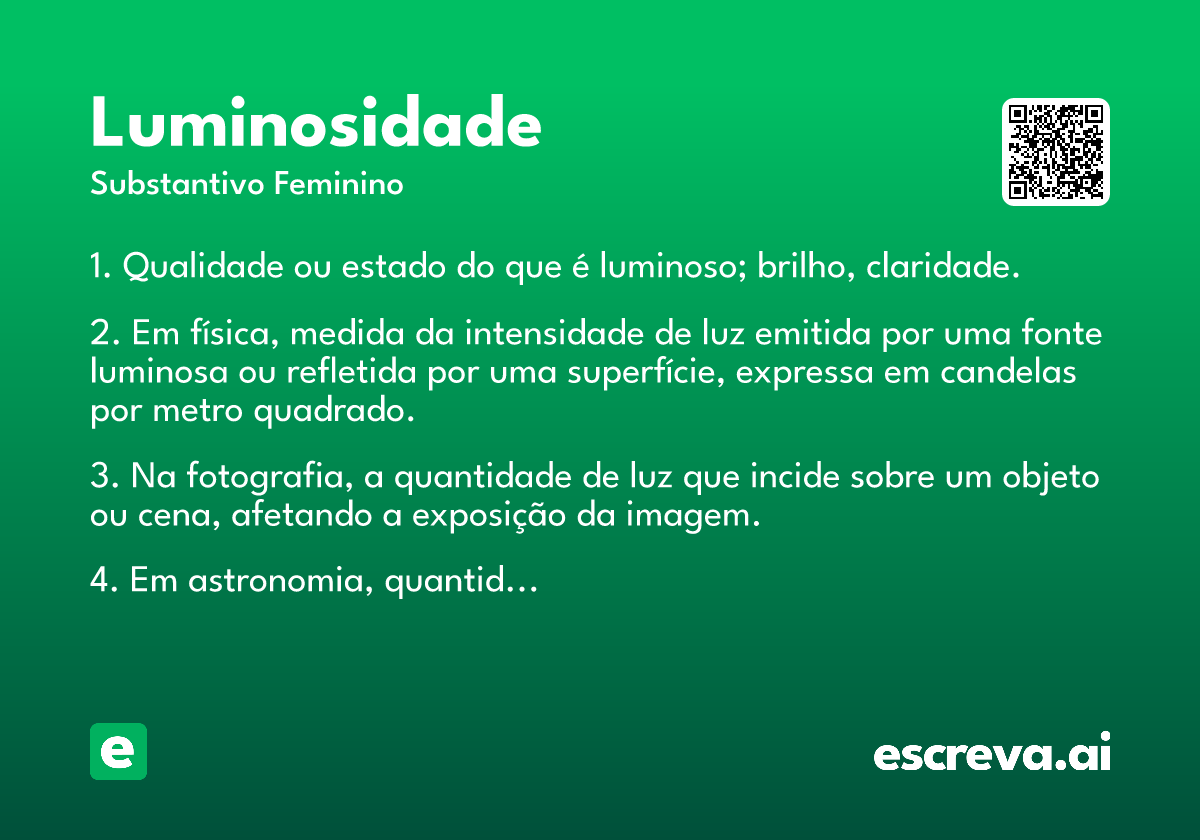 luminosidade