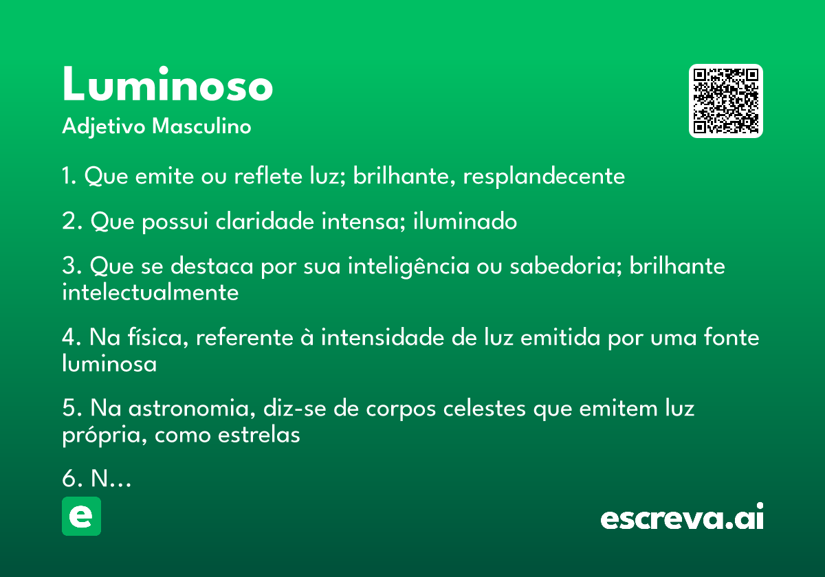luminoso