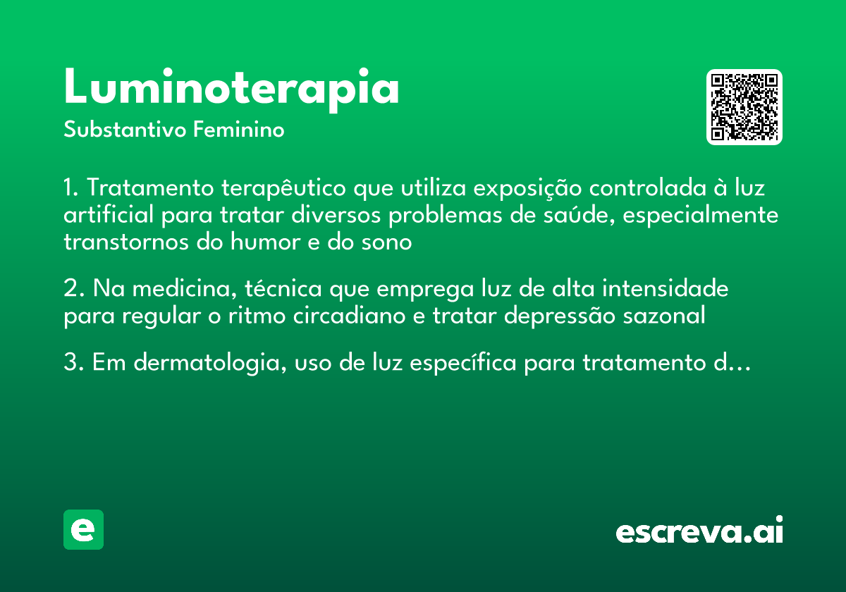 luminoterapia