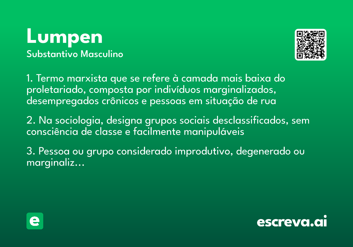 lumpen