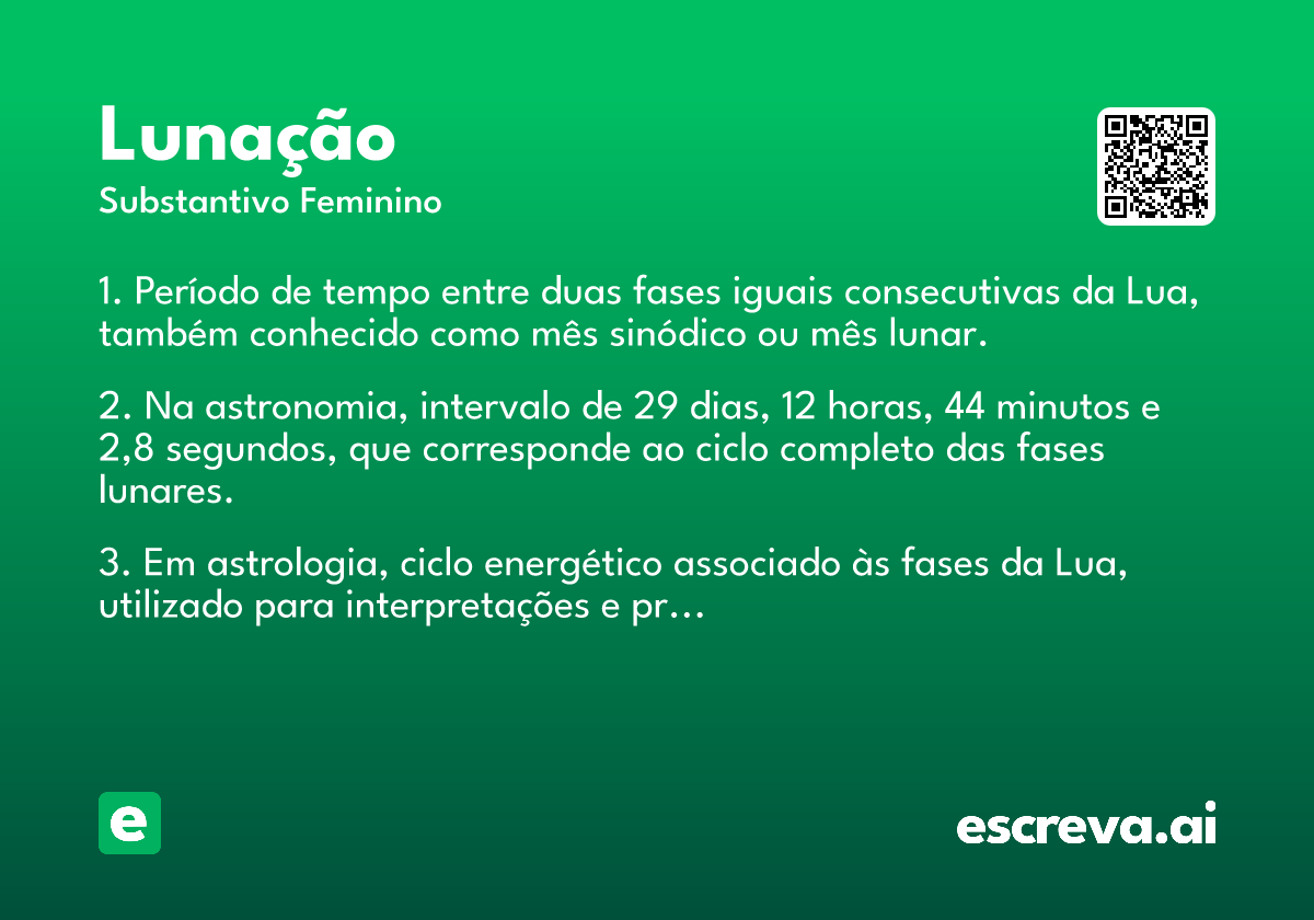 lunação