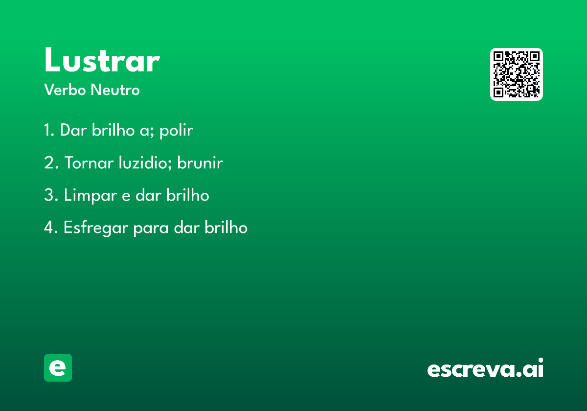 lustrar