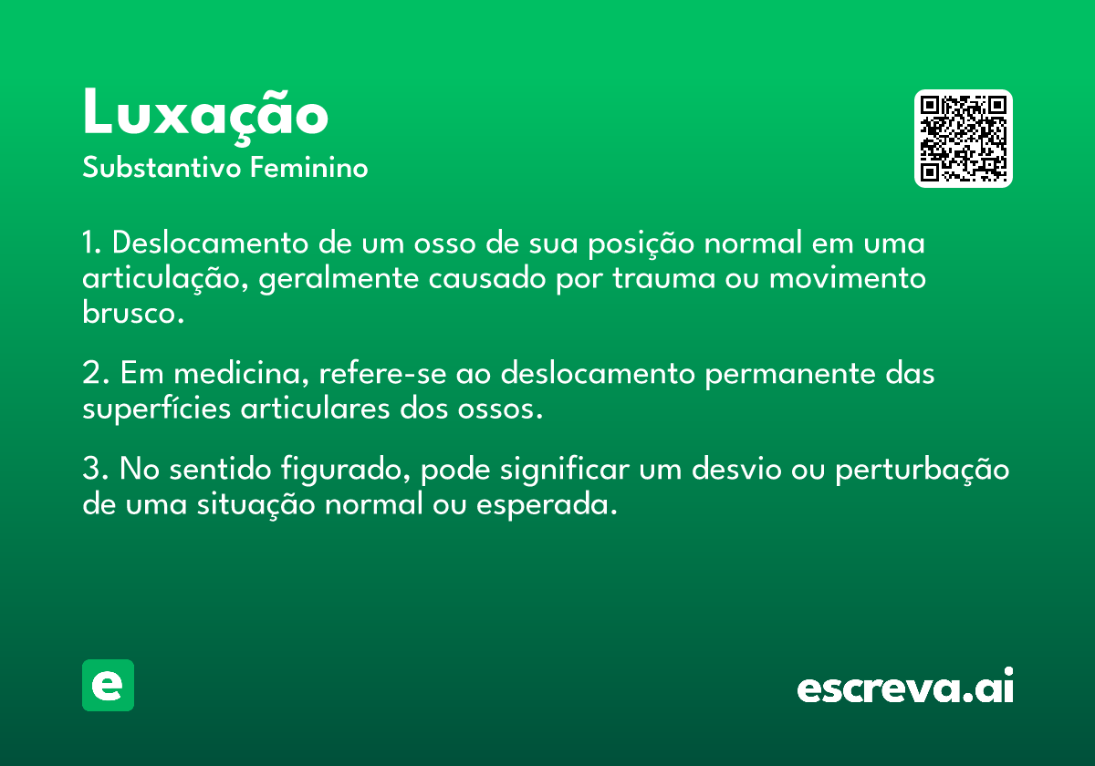 luxação