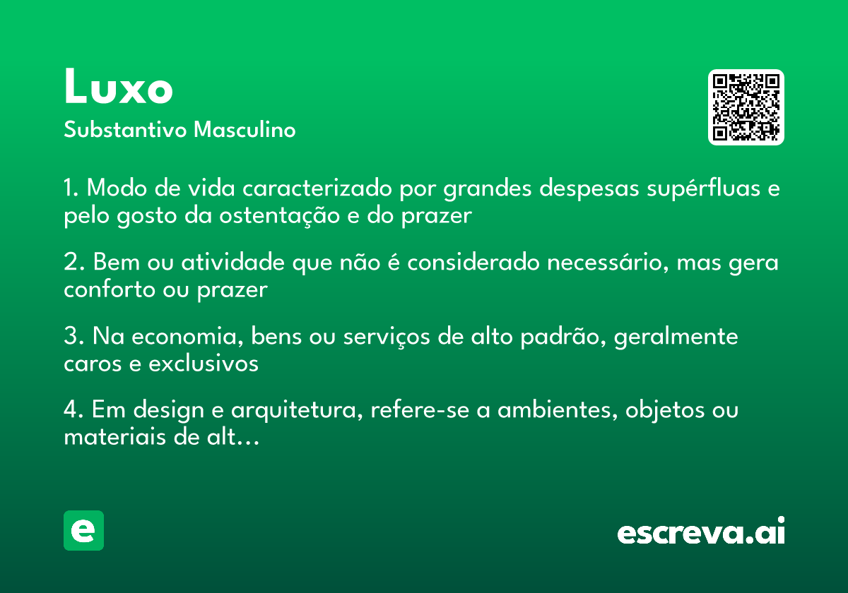 luxo