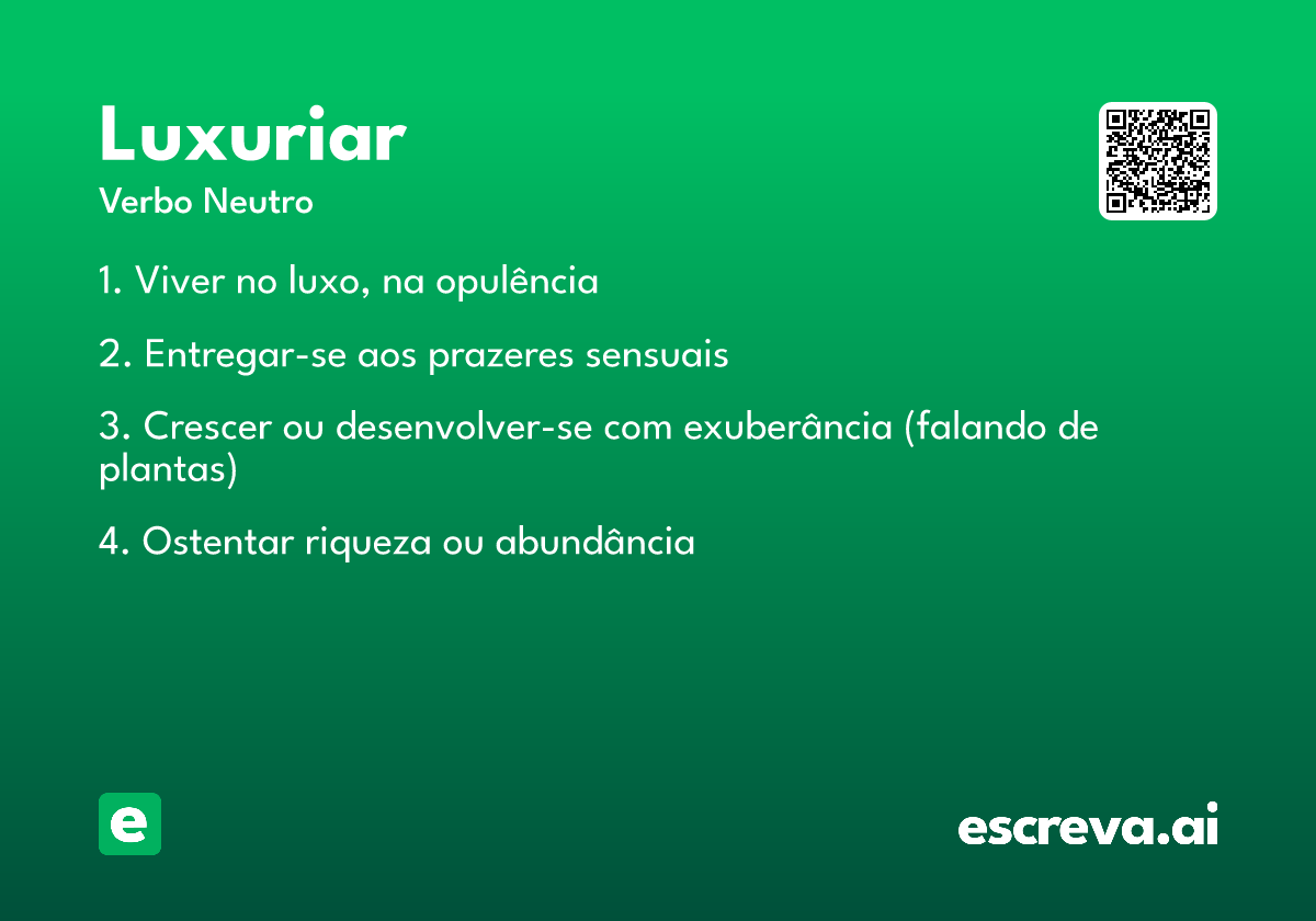 luxuriar