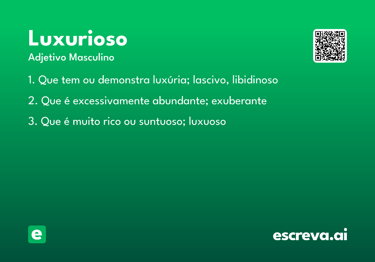 luxurioso