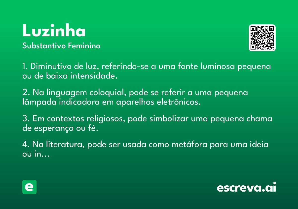 luzinha