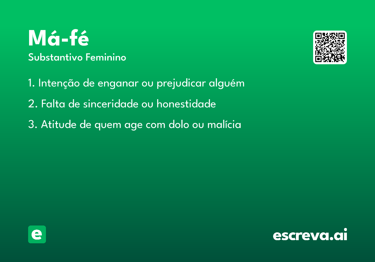 má-fé