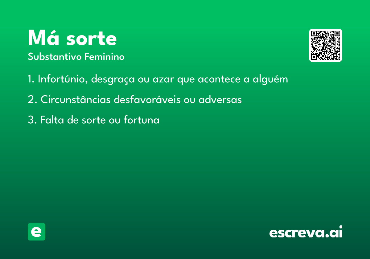 má sorte