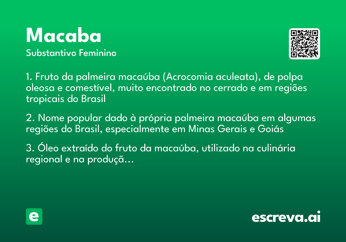 macaba