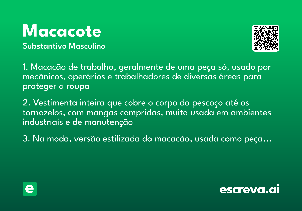 macacote
