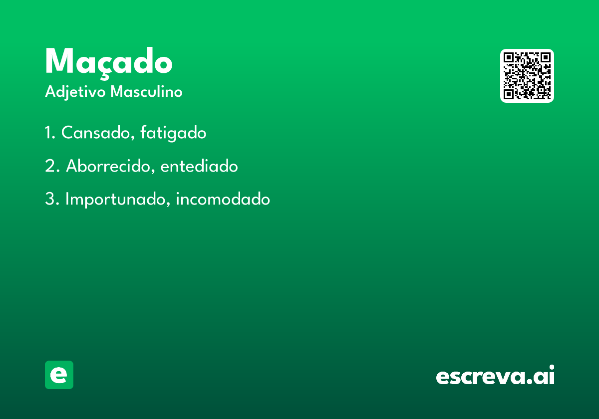 maçado