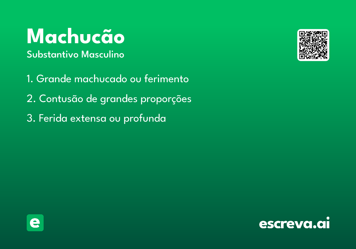 machucão
