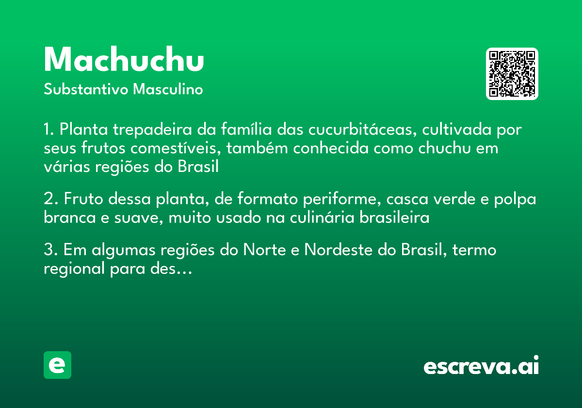 machuchu