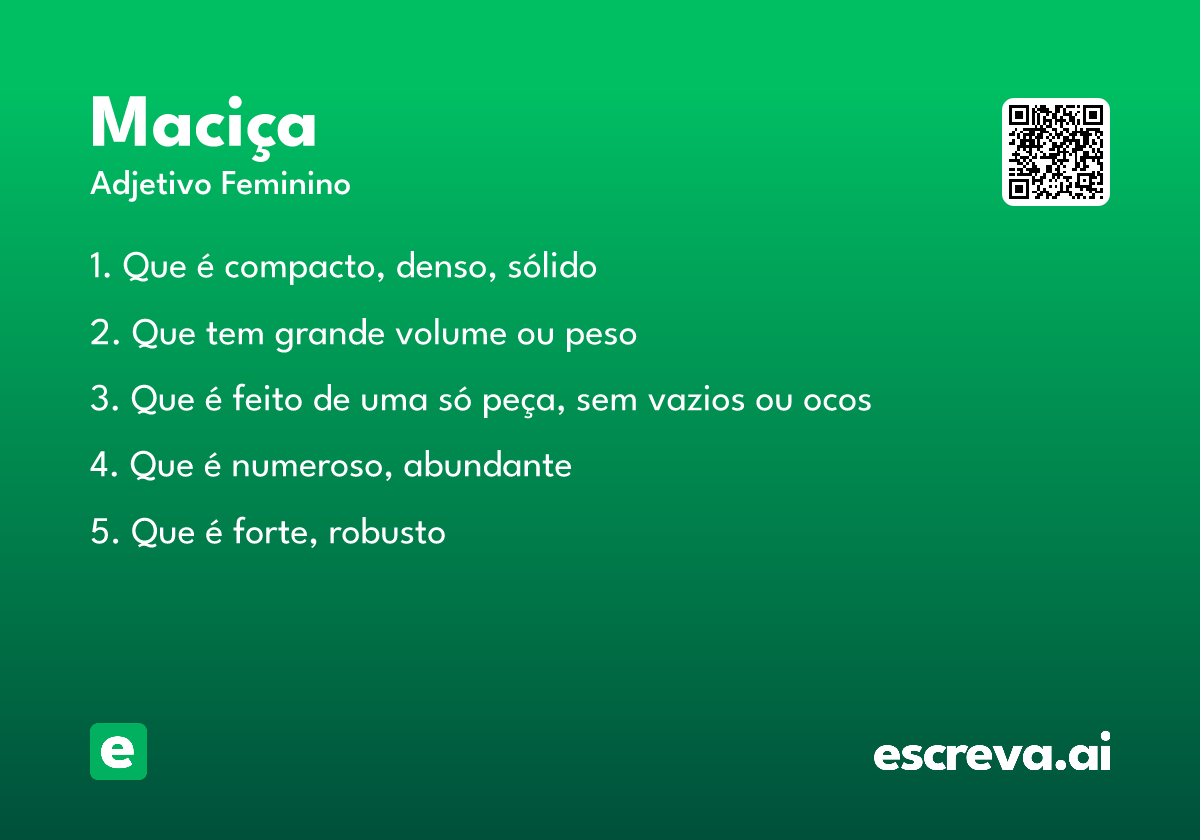 maciça
