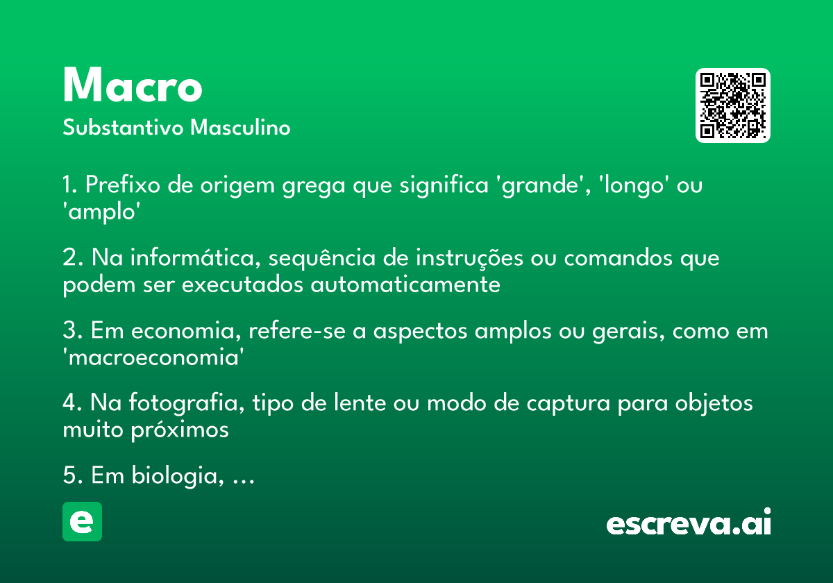 macro