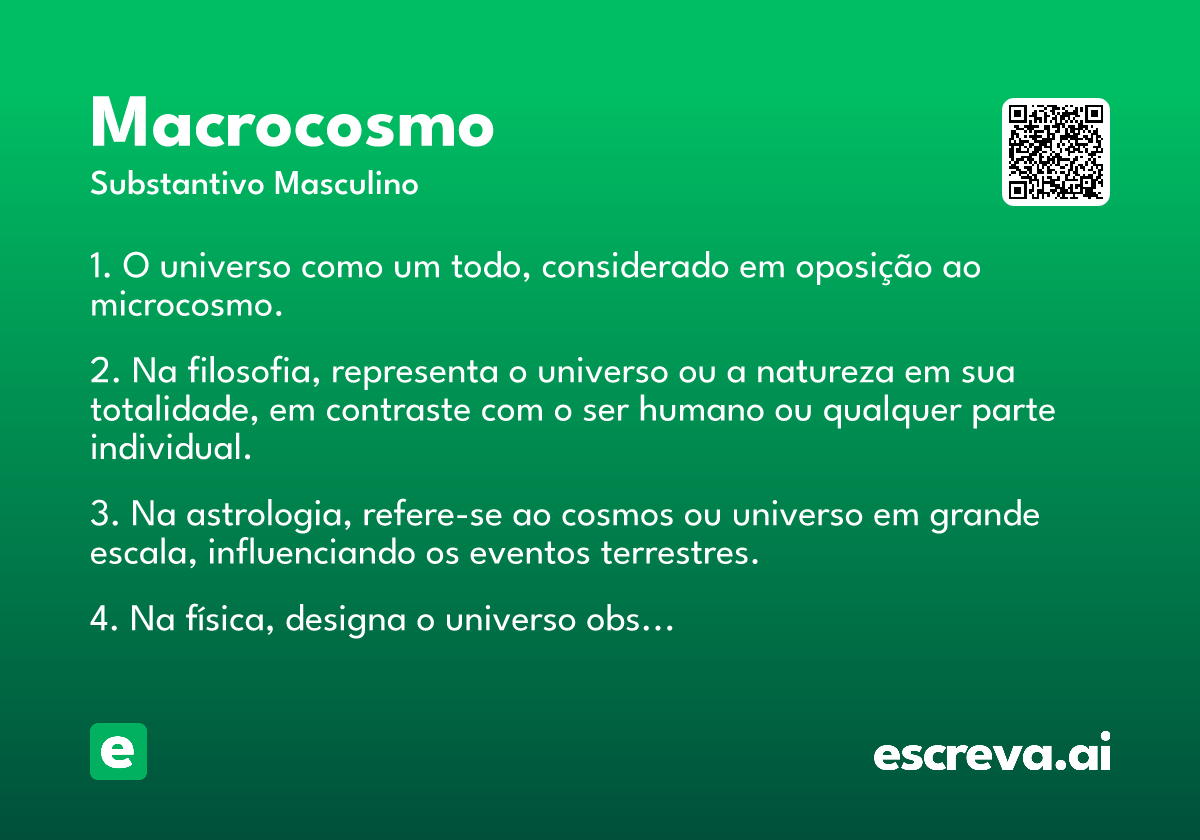 macrocosmo
