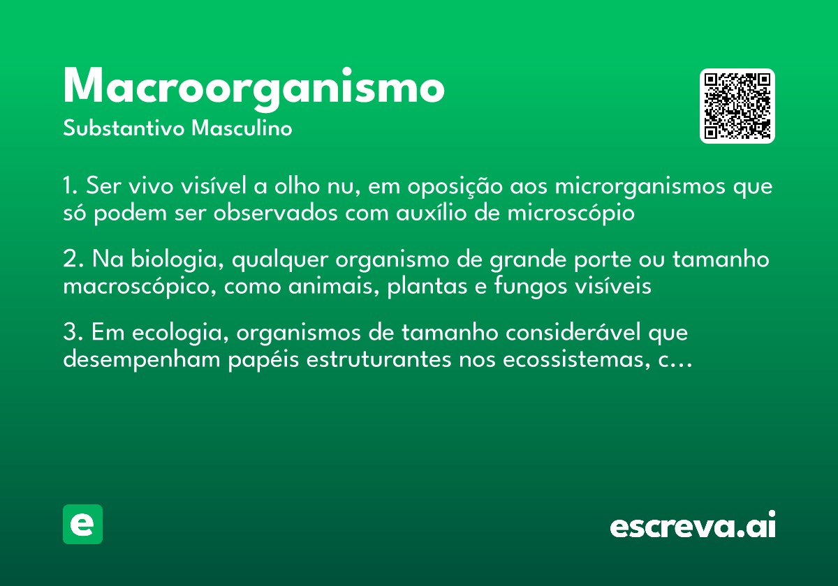 macroorganismo